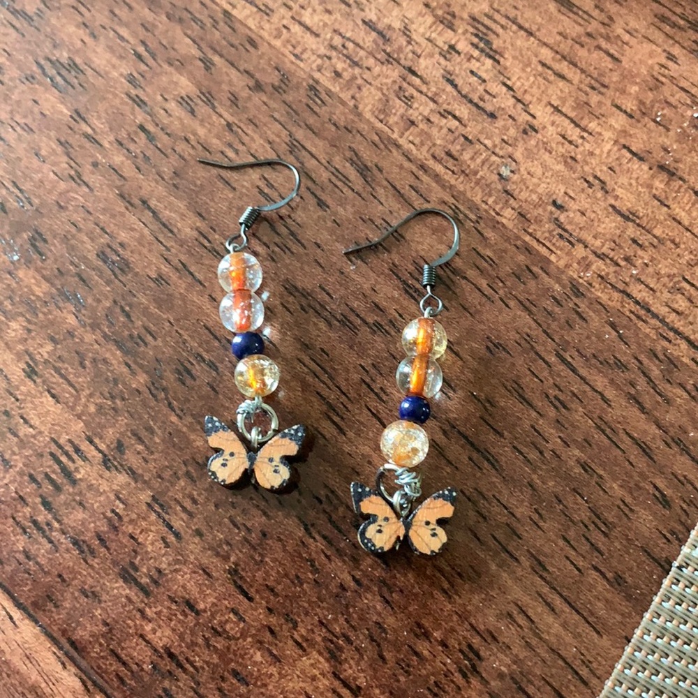Hand made NICKEL FREE Brass earrings